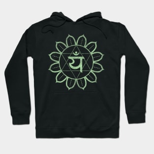 Heart Chakra Anahata Tantra Mantra Yoga Sacred Symbol Vedas Hoodie